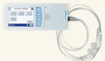 Imagen: El Sistema de Ventilación Abierta No-Invasiva (NIOV) (Fotografía de Breathe Technologies).